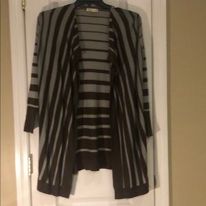 Cardigan long lined sweater Sz. Small